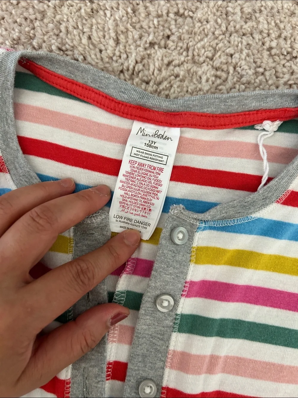 Mini Biden onesie pj. 10 yrs